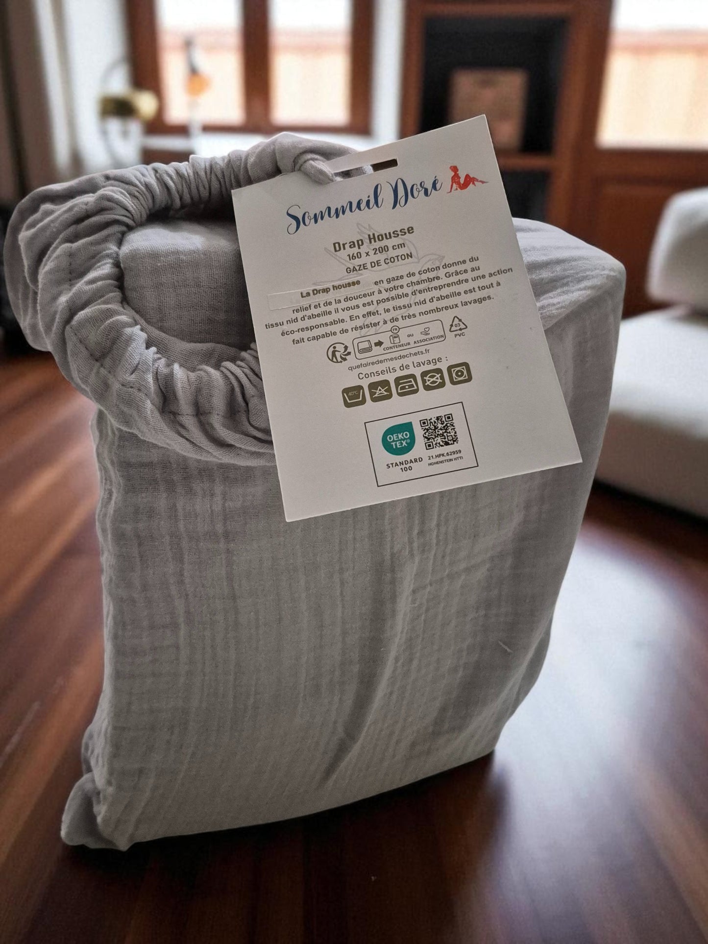 DRAPS GAZ DE COTON