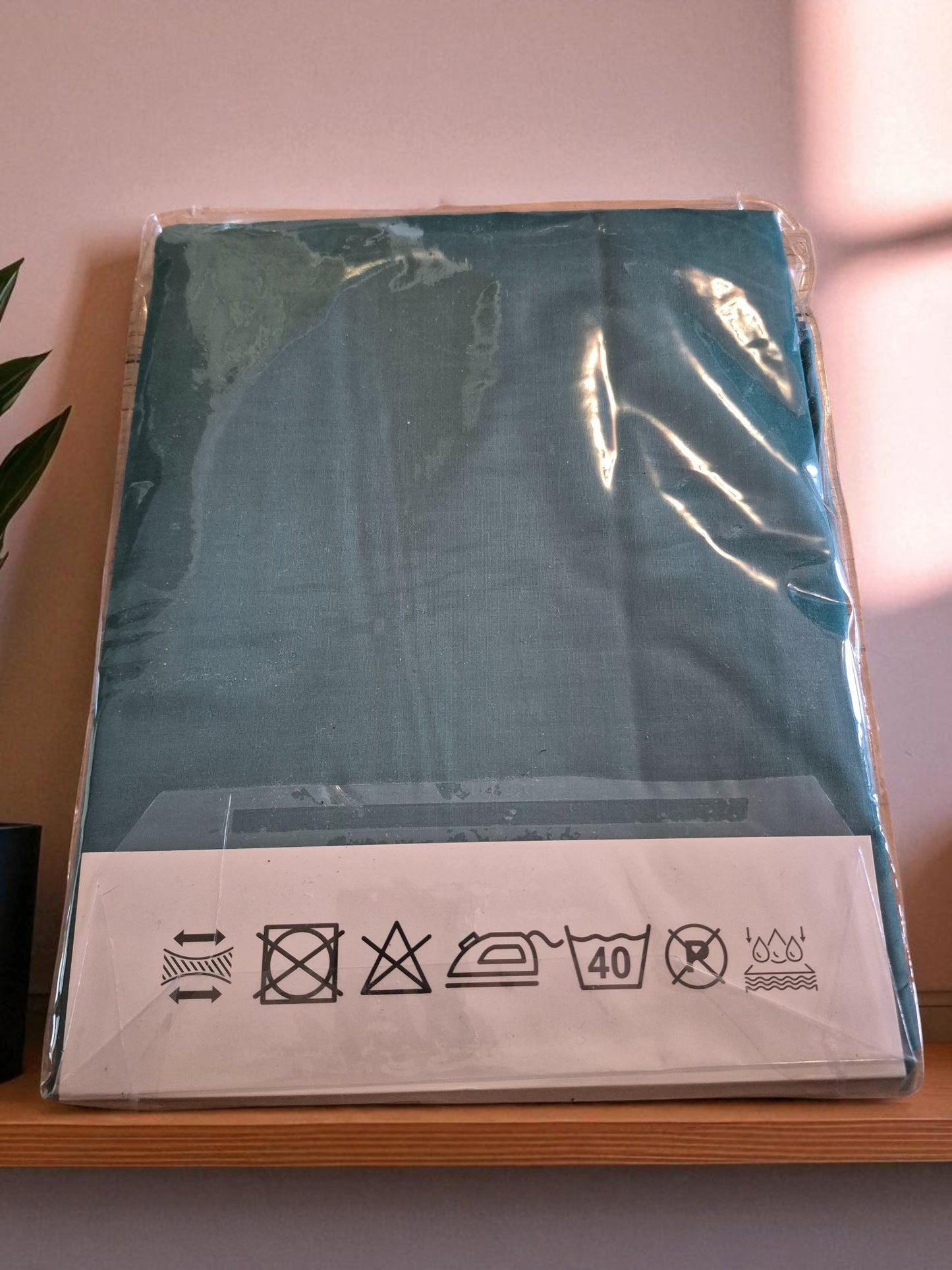 DRAPS COTON PERCALE 80 FILS BLEU NUIT
