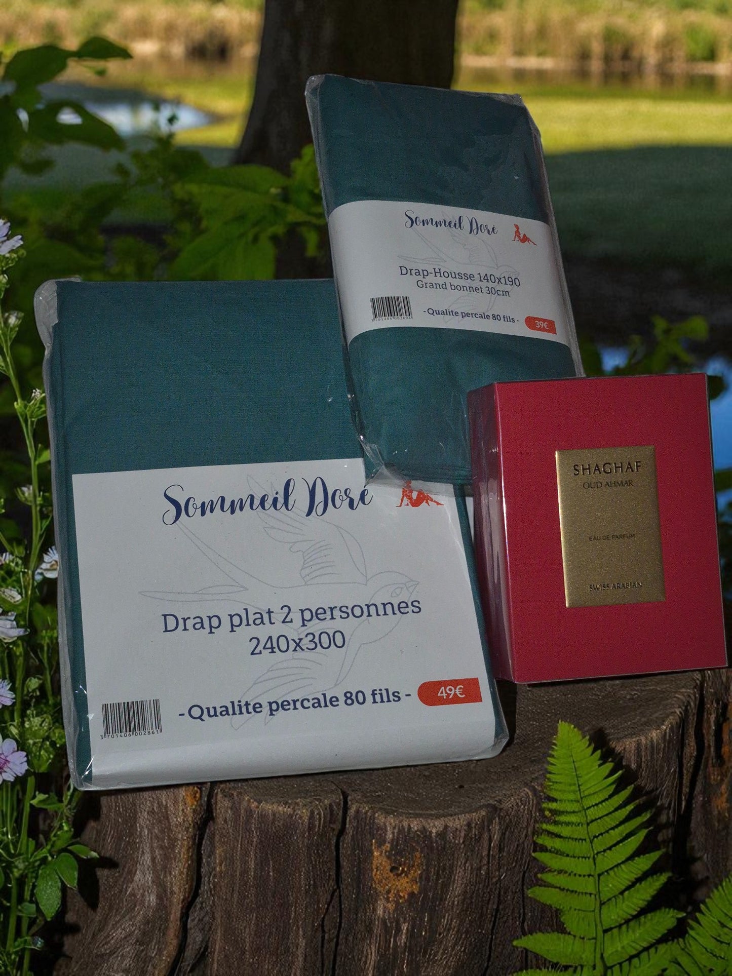 Coffret SHAGAF AHMAR  & Draps